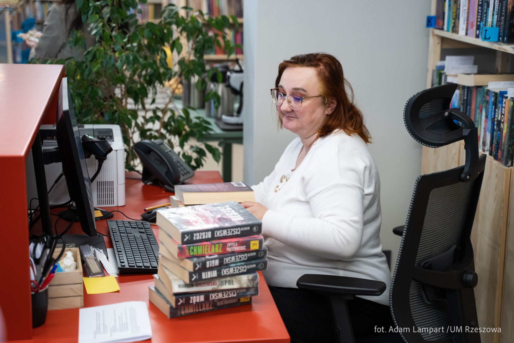 zdjęcia z otwarcia wyremontowanej Wojewódzkiej i Miejskiej Biblioteki Publicznej przy ulicy Okulickiego w Rzeszowie, fot. Adam Lampart, Urząd Miasta Rzeszowa